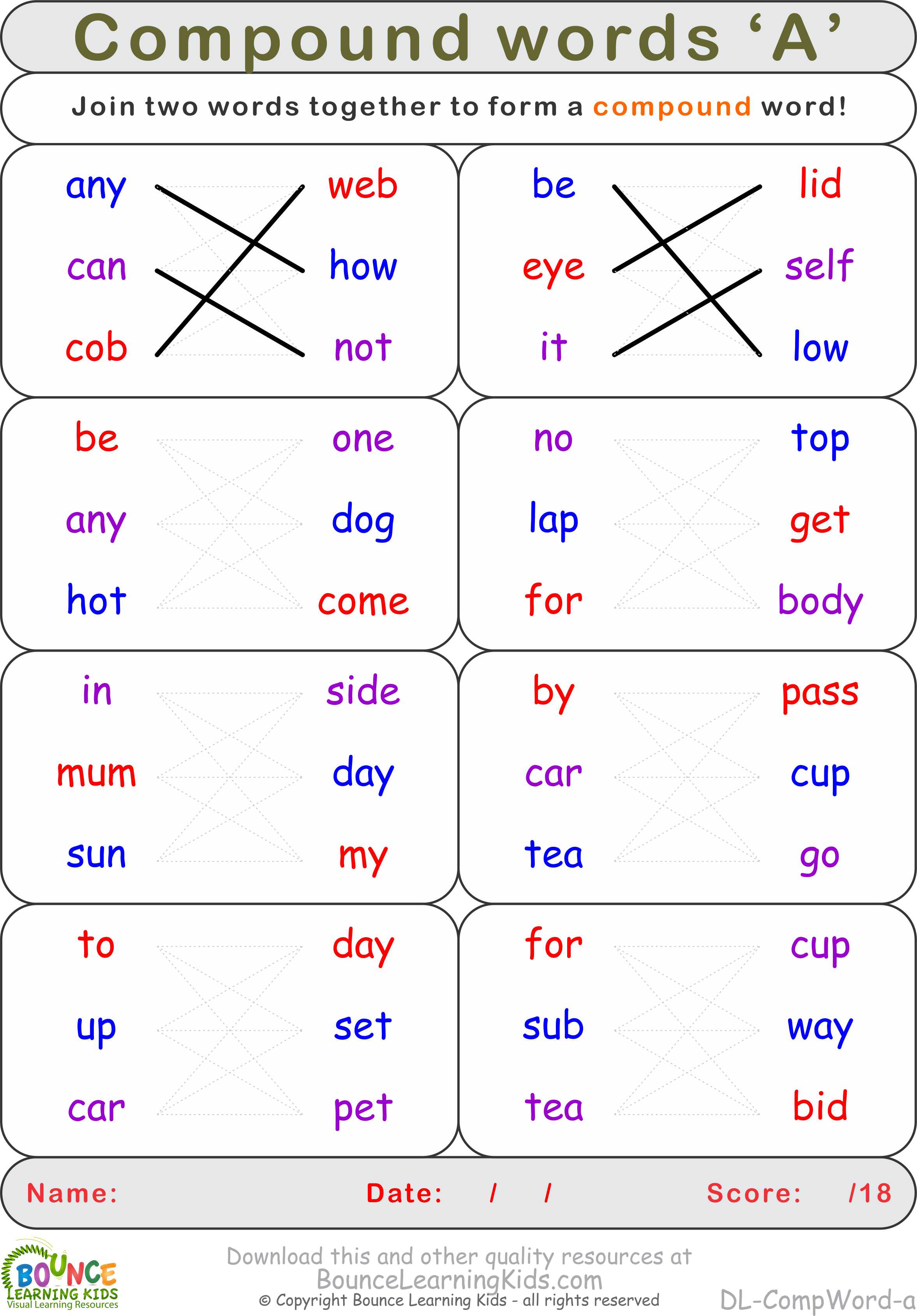 Compound Words - PORTALLAS