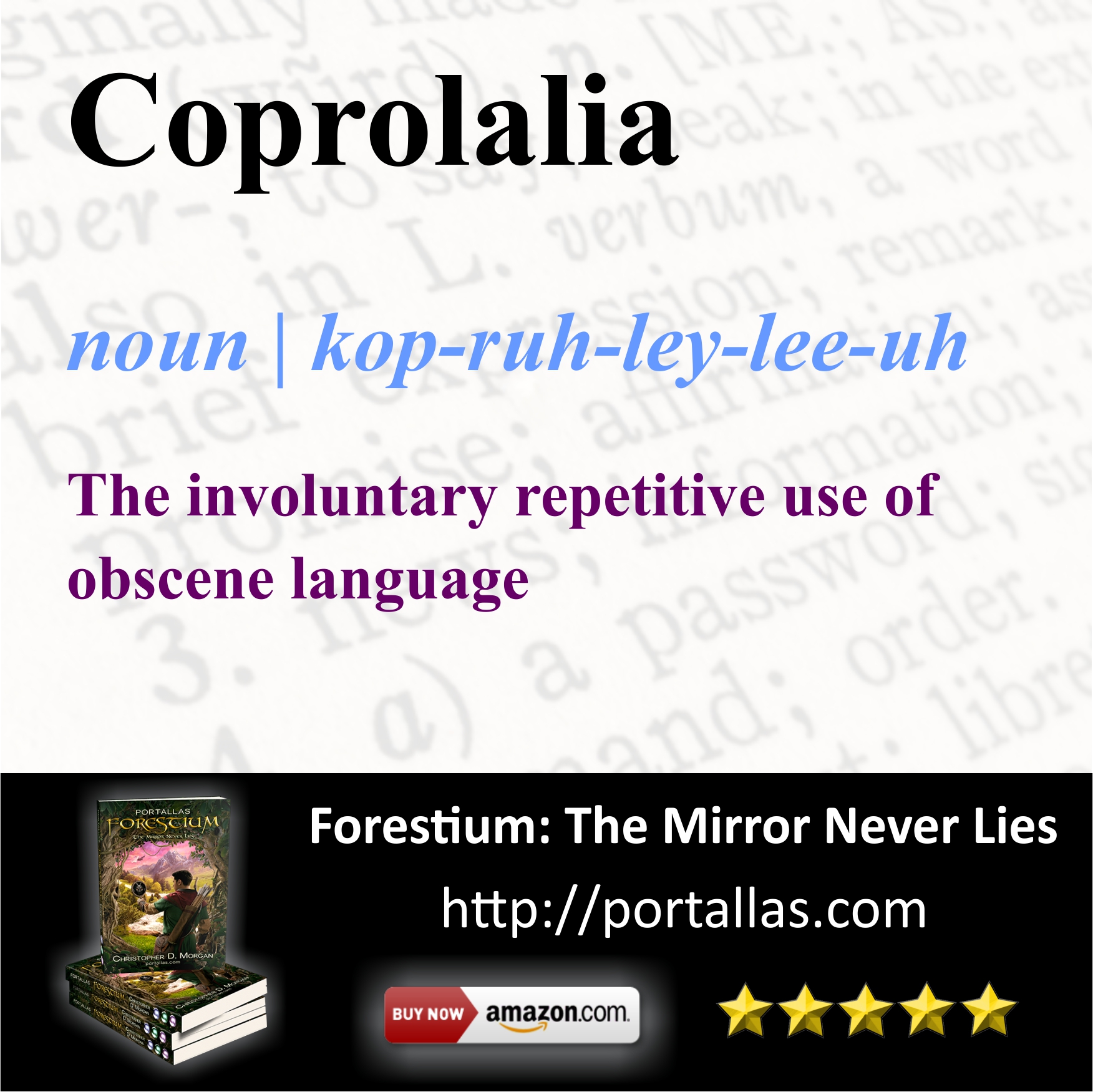 Coprolalia