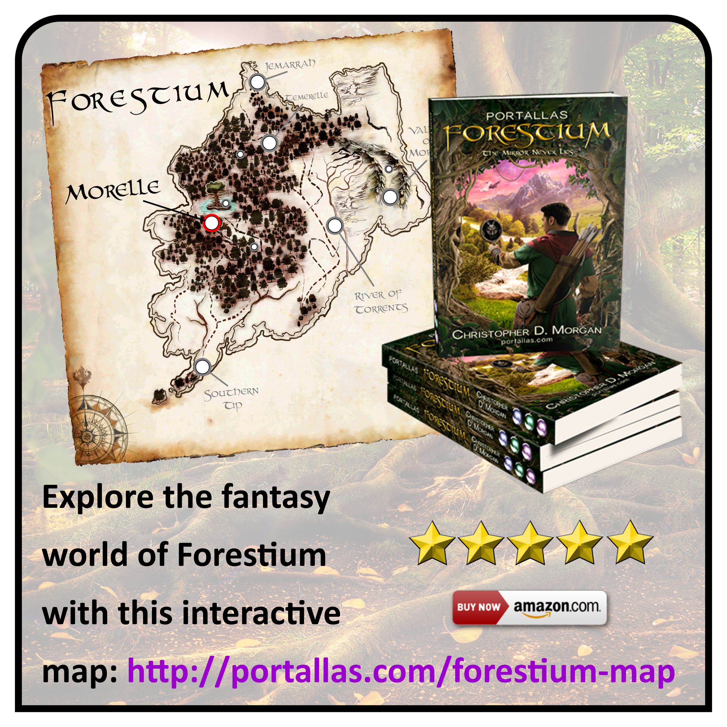 Ad graphic - Forestium interactive map