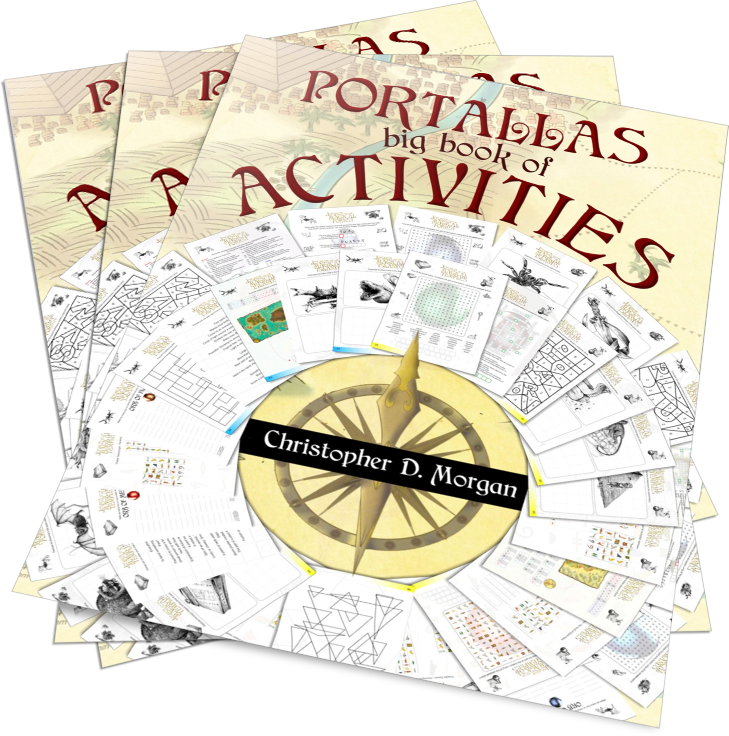 Portallas activities book - endless hours of fun