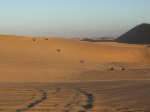 Near death experiences - Swakopmund, Namibia (quad biking)