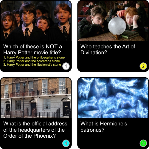 Quiz - Harry Potter (easy)