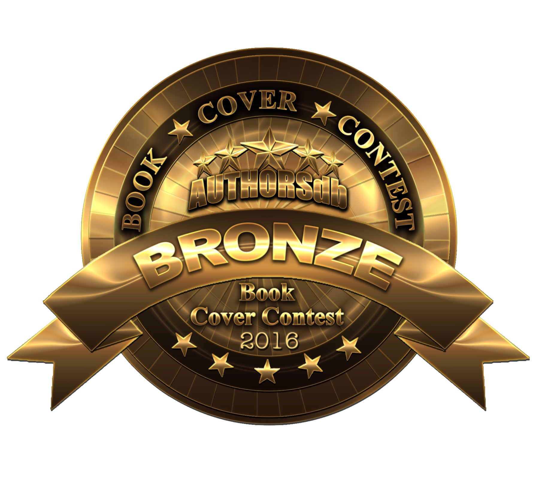 Bronze for best book cover in the Authordb 2016 cover content