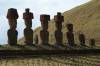 Travel photo Easter Island standing Moai 2