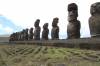 Travel photo Easter Island standing Moai 1